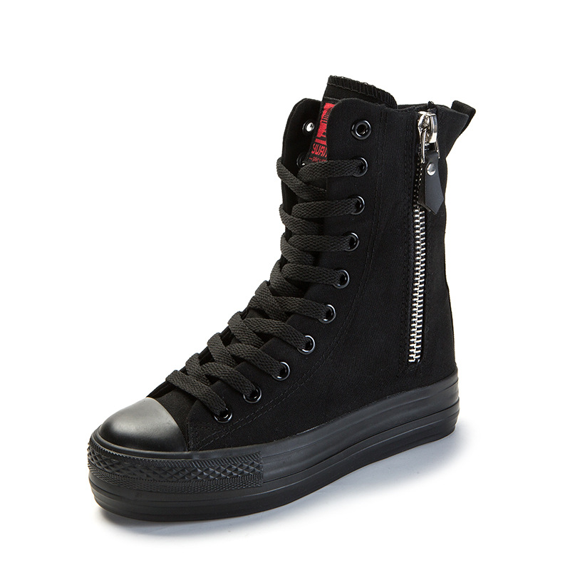 Block Heel Ankle Boots - أحذية نسائية جديدة عالية الجودة الجانب