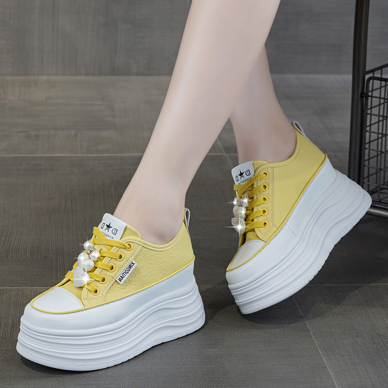 Mesh Sneaker Women - أحذية نسائية لفصل الخريف تزيد الطول