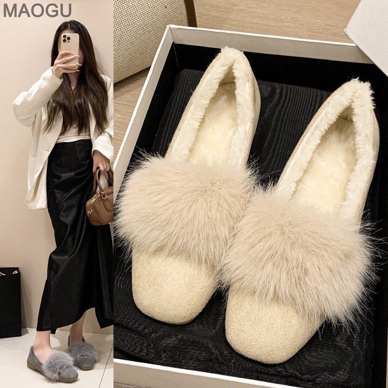Women Shoes Elegant - المرأة أفخم حذاء مسطح 2025 الخريف