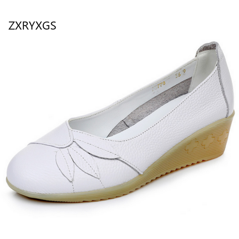 ZXRYXGS قسط جلد طبيعي حذاء أبي - مراجعة Women Shoes Size 4 In Cm وسعره