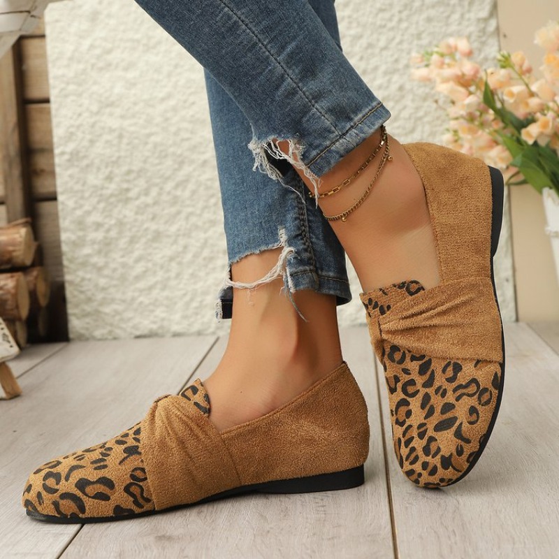 أحذية نسائية بنقشة الفهد مريحة - مراجعة Women Shoes Elegant وسعره