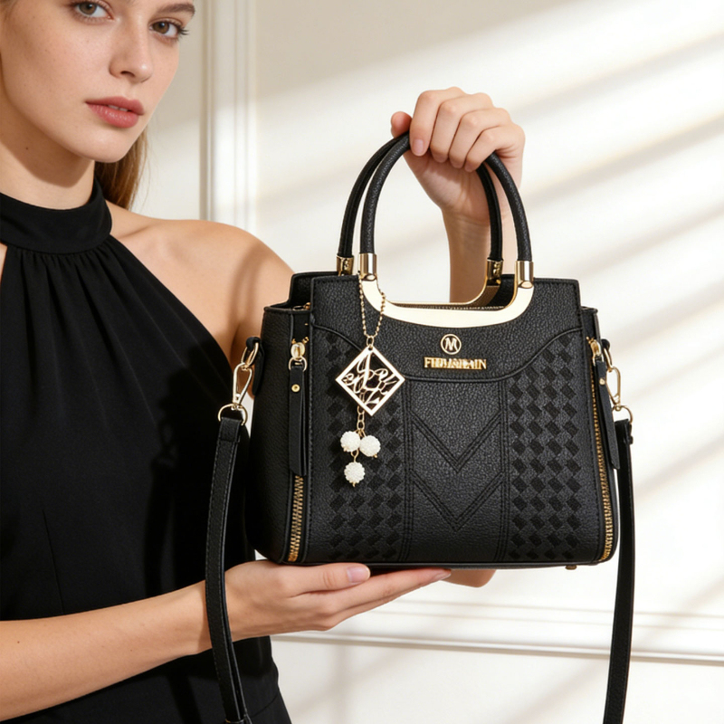 مجموعة حقائب يد من 3 قطع مصنوع - مراجعة Women Shoes Zipper وسعره