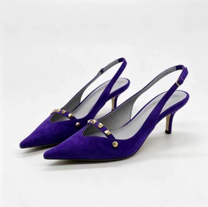 حذاء نسائي أنيق بكعب منخفض 4 س - مراجعة Women Shoes Size 4 In Cm وسعره