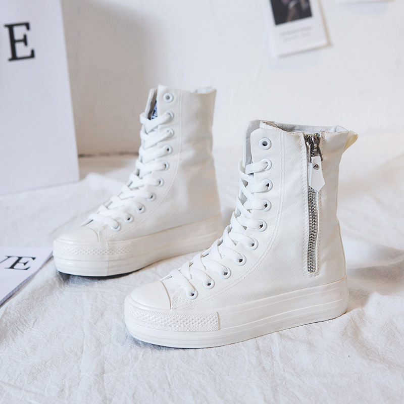 أحذية نسائية جديدة عالية الجود - مراجعة Block Heel Ankle Boots وسعره