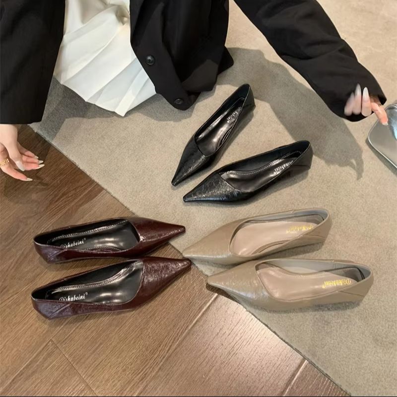 أحذية نسائية صيفية بمقدمة مدبب - مراجعة Women Shoes Elegant وسعره