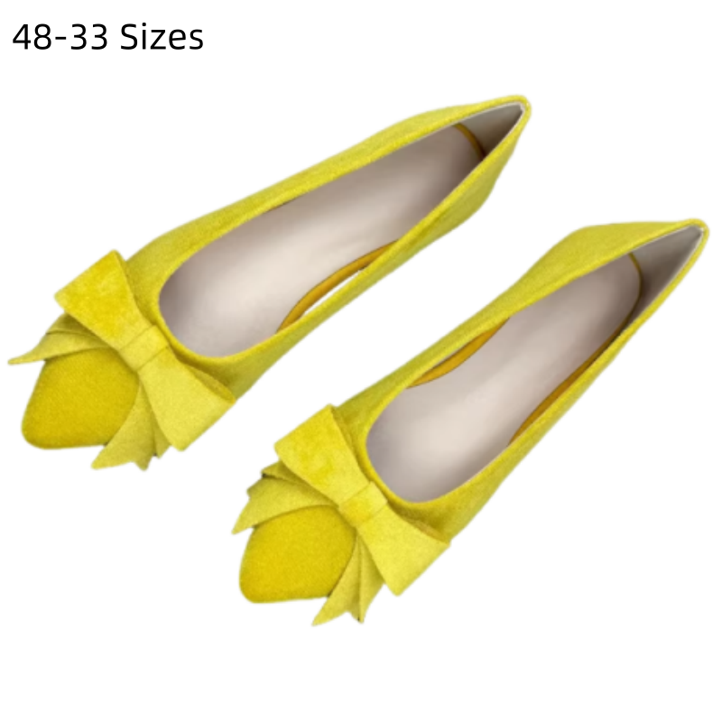 حذاء باليه ناعم للسيدات بتصميم - مراجعة Women Shoes For Big Feet وسعره