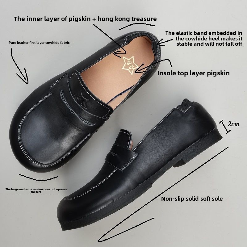 الجلود الطبيعية واسعة أحذية نس - مراجعة Women Shoes For Big Feet وسعره