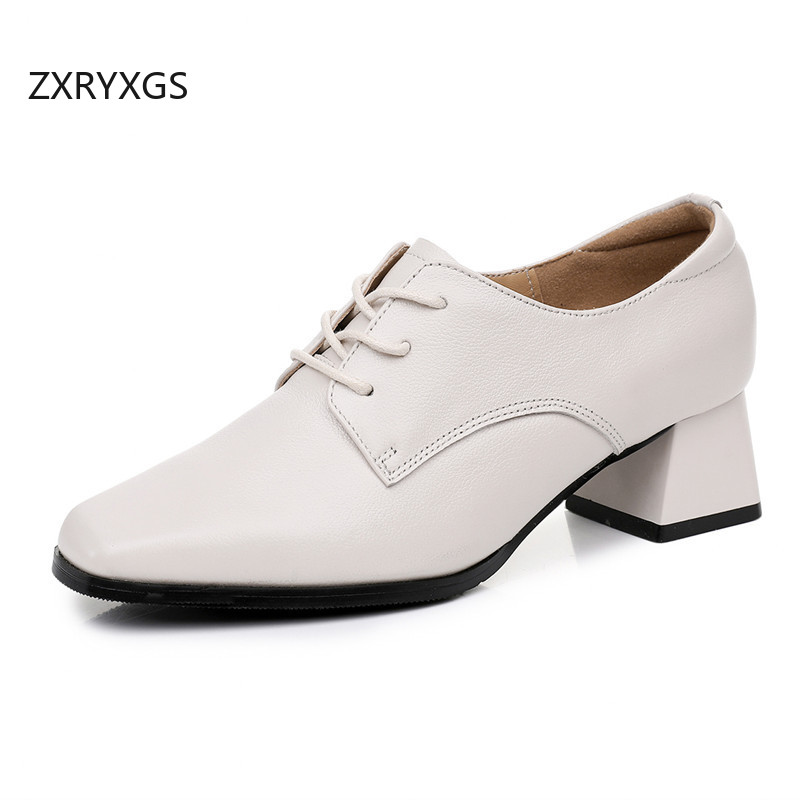 ZXRYXGS 2025 أعلى جلد البقر ال - مراجعة Women Shoes Size 4 In Cm وسعره