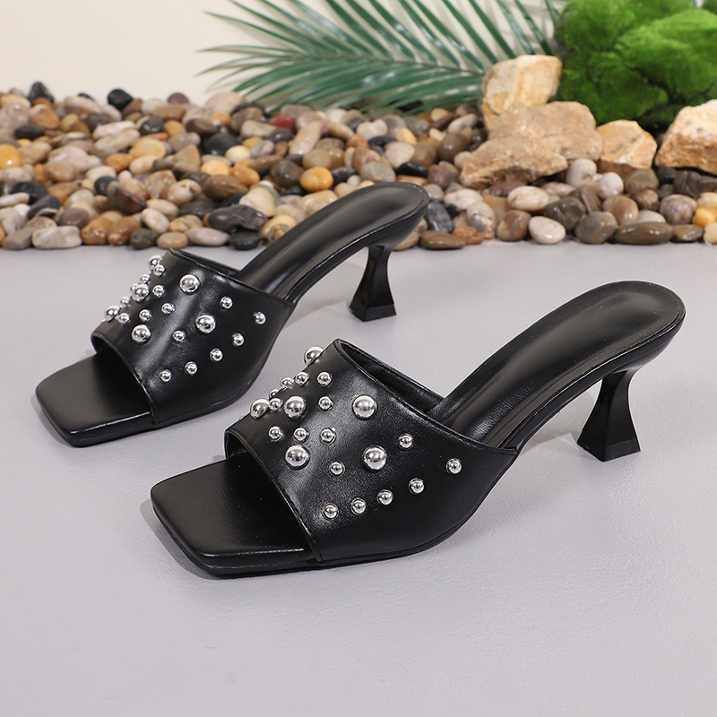 صنادل نسائية بكعب عالٍ مزينة ب - مراجعة Women'S Shoes Y2K وسعره