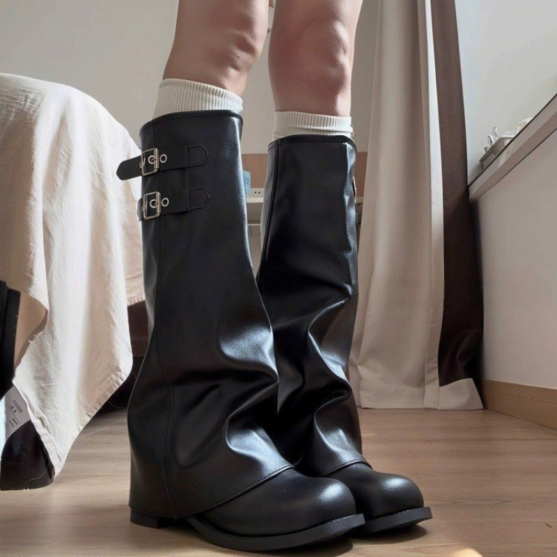 أحذية نسائية طويلة حتى الركبة  - مراجعة Women'S Shoes Y2K وسعره