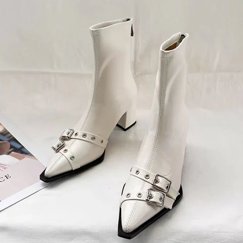 عالية الكعب حذاء من الجلد النس - مراجعة Women'S Shoes Chelsea وسعره