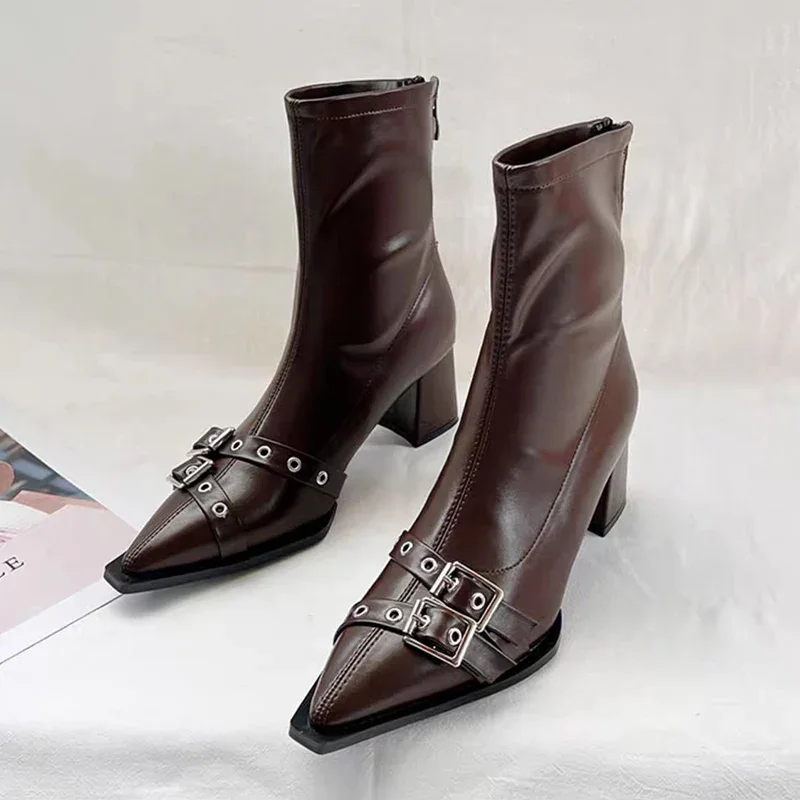 عالية الكعب حذاء من الجلد النس - مراجعة Women'S Shoes Chelsea وسعره