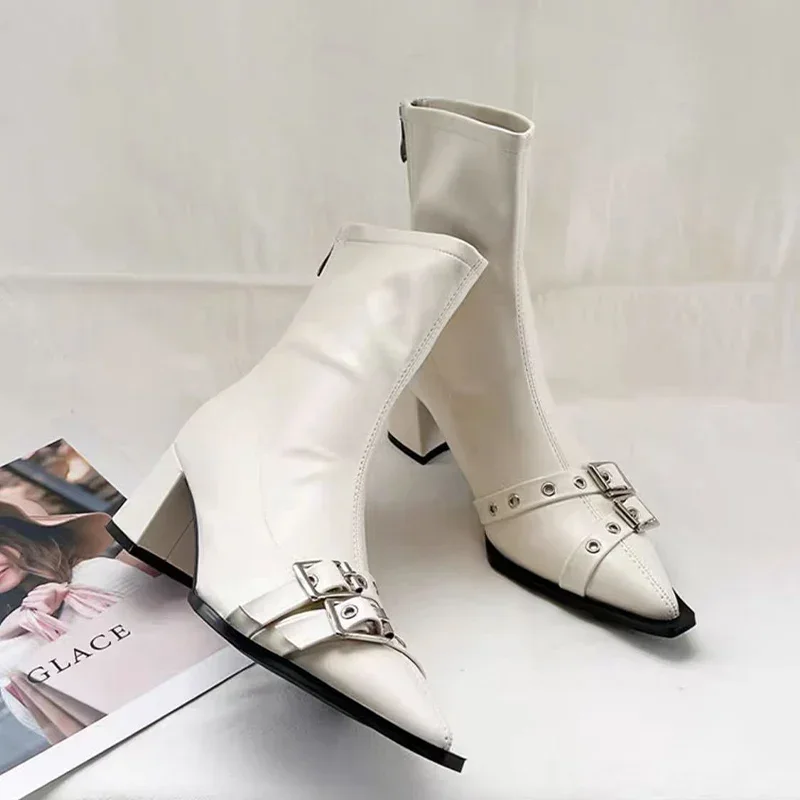 عالية الكعب حذاء من الجلد النس - مراجعة Women'S Shoes Chelsea وسعره