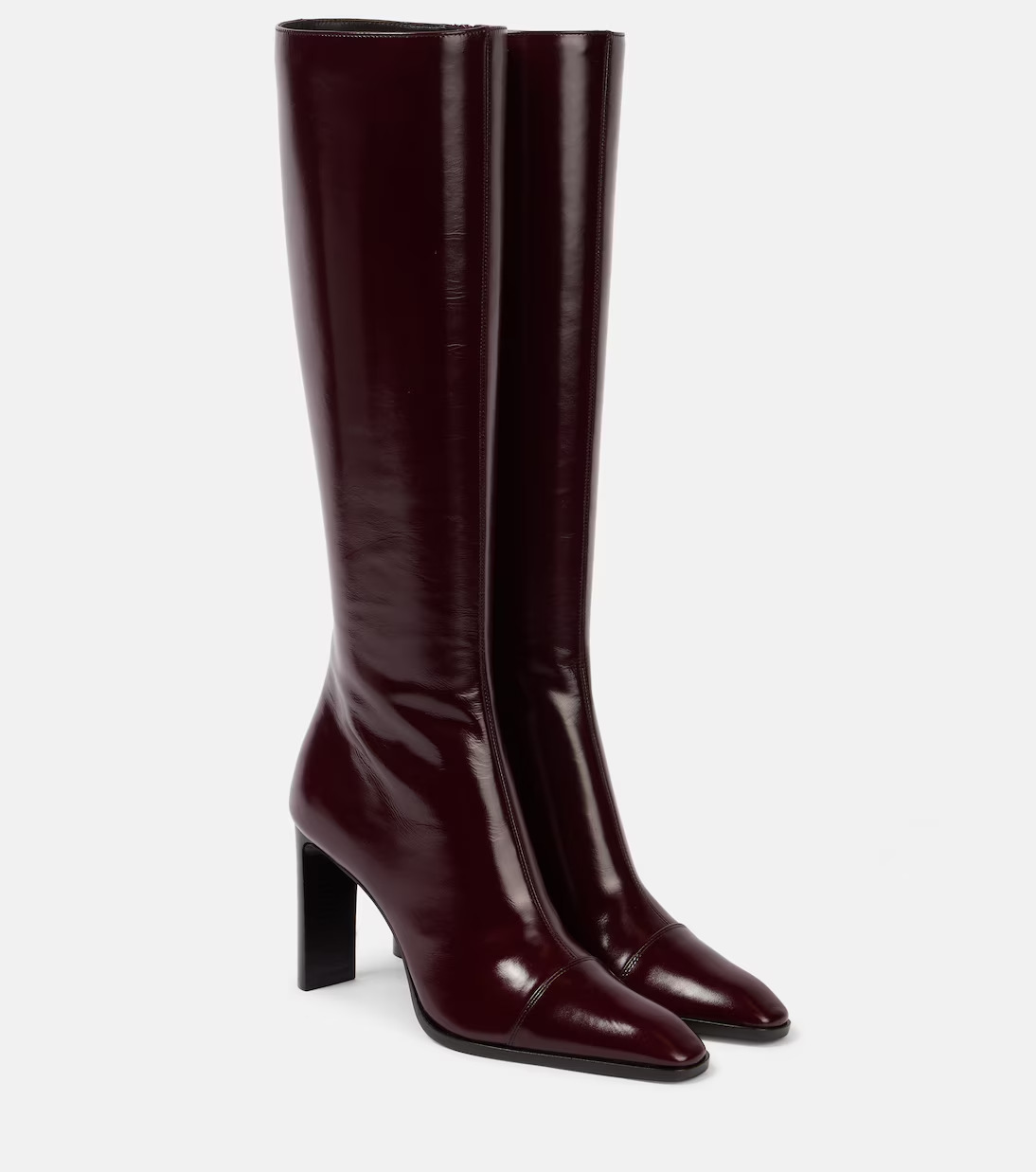 النساء السود حذاء برقبة للركبة - مراجعة Block Heel Ankle Boots وسعره