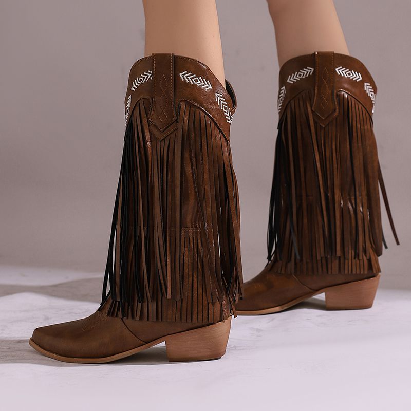 Girseaby هامش الانزلاق على كاو - مراجعة Block Heel Ankle Boots وسعره