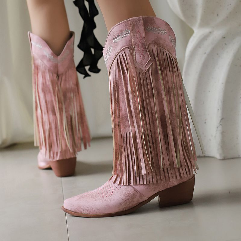 Girseaby هامش الانزلاق على كاو - مراجعة Block Heel Ankle Boots وسعره