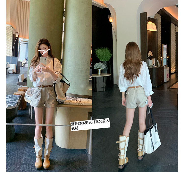 أحذية نسائية بكعب سميك 4 سم مع - مراجعة Block Heel Ankle Boots وسعره